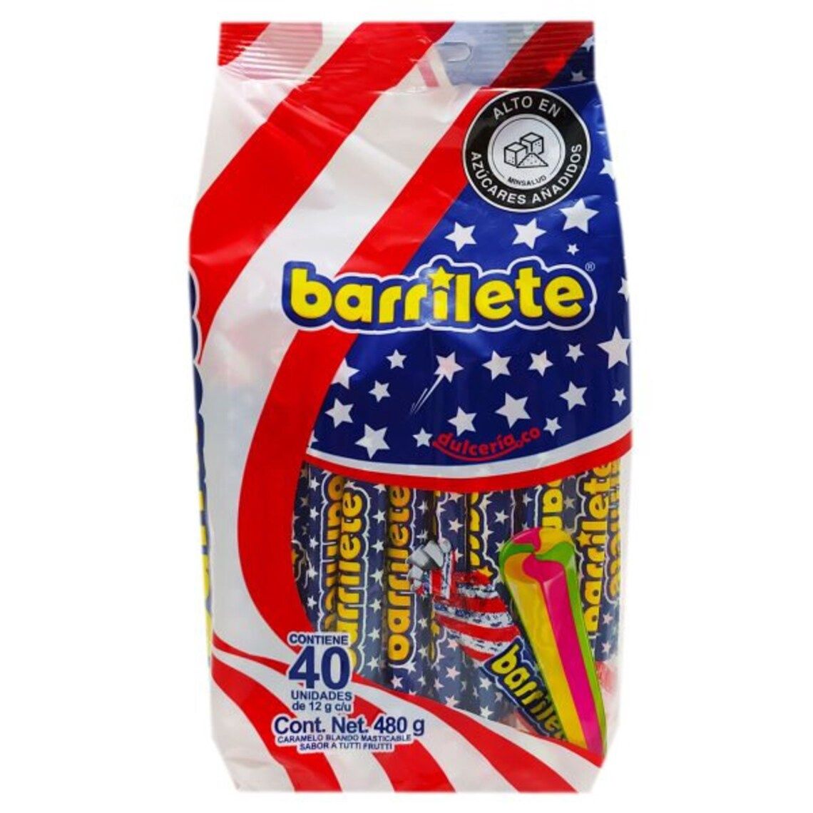 Barrilete, Size: 40 unidades 480 g