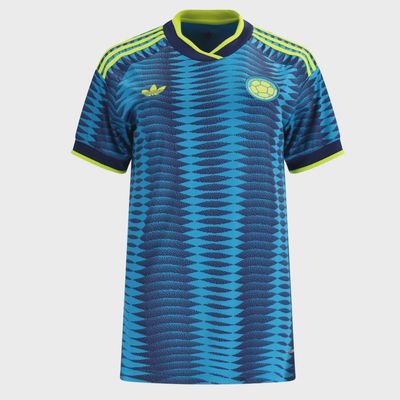 Camiseta Colombia 2026 Dama (Azul)