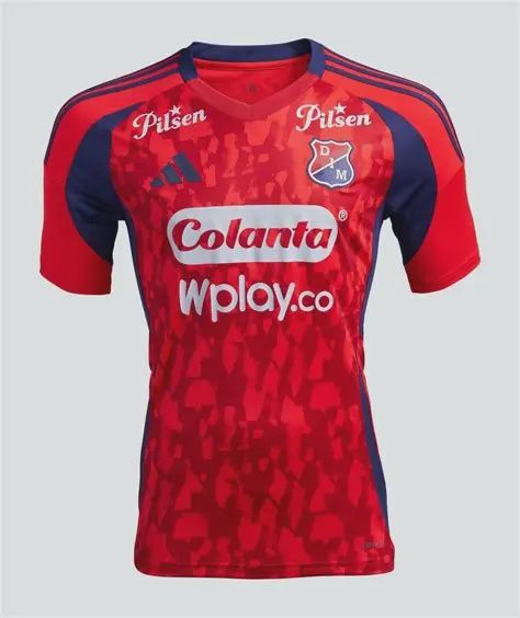Camiseta Medellin Rojo Azul