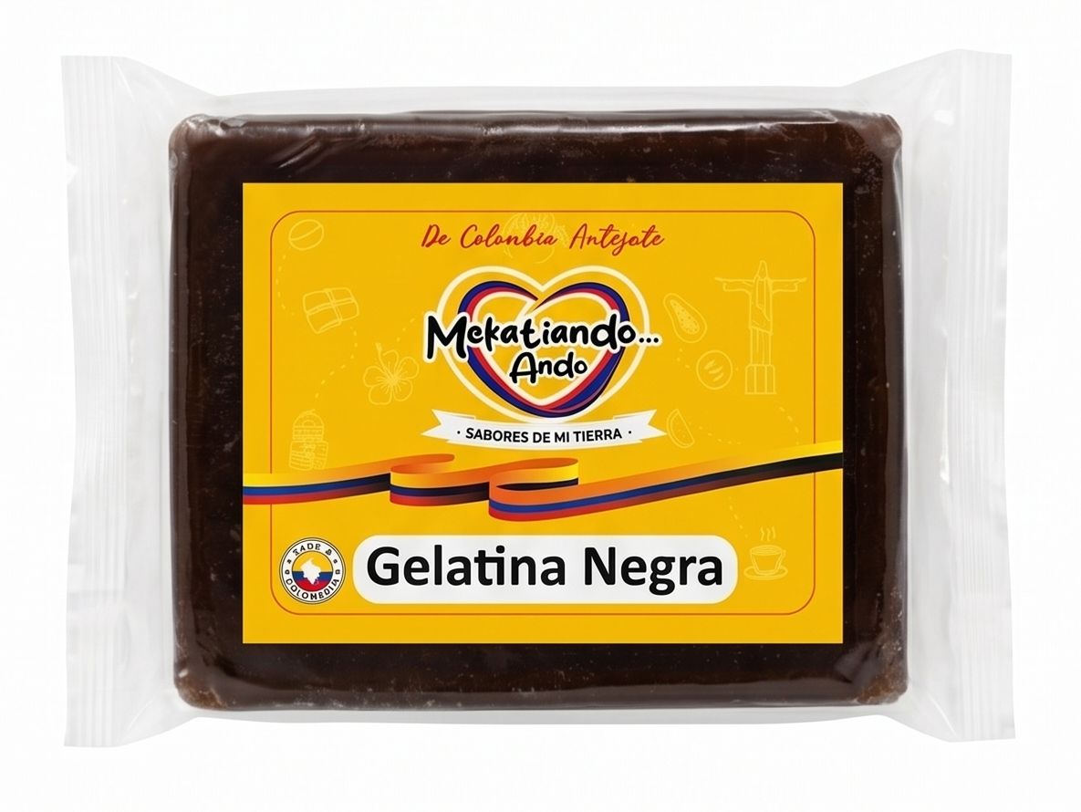 Gelatina Negra 150g Mekatiando