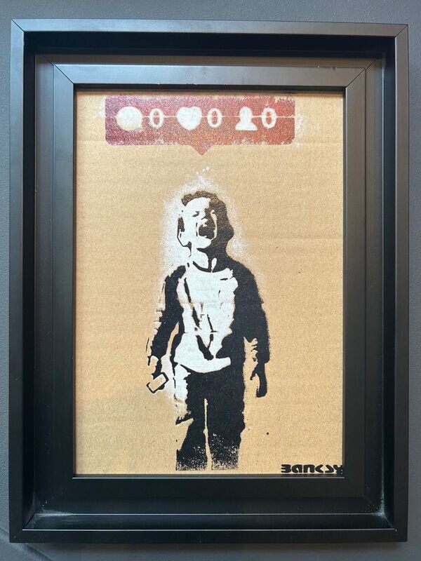 Banksy (d'après), Social networks