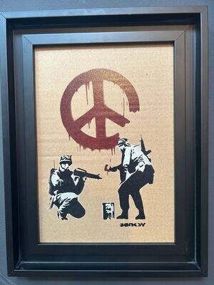 Banksy (d'après), Make love not war