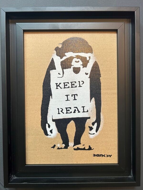 Banksy (d'après), Keep it real