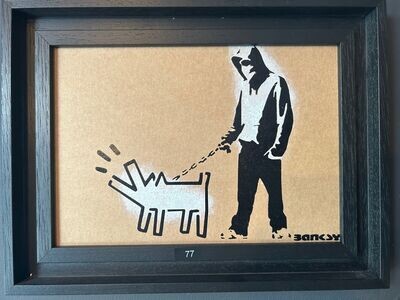 Banksy (d'après), Haring dog