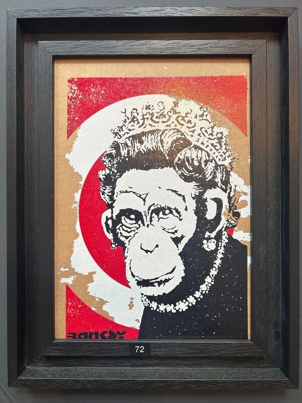 Banksy (d'après), Monckey queen