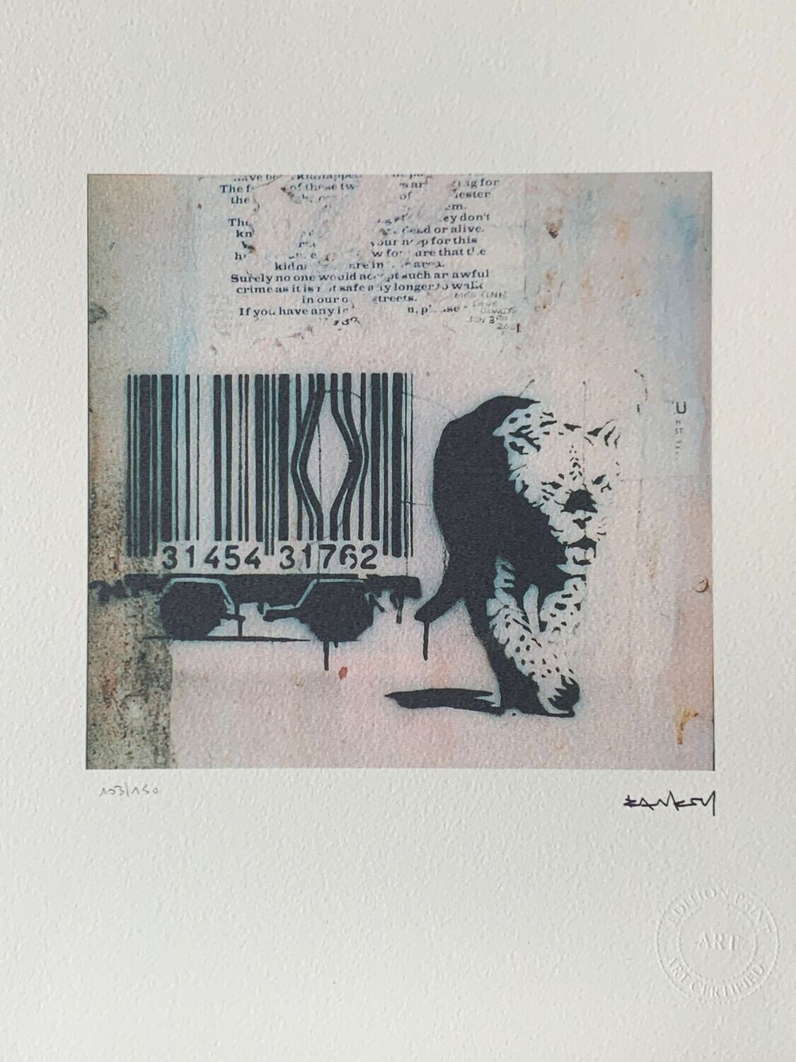 Banksy (d'après)