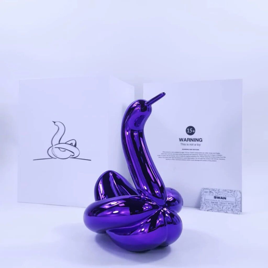 EDITIONS STUDIO, balloon swan purple