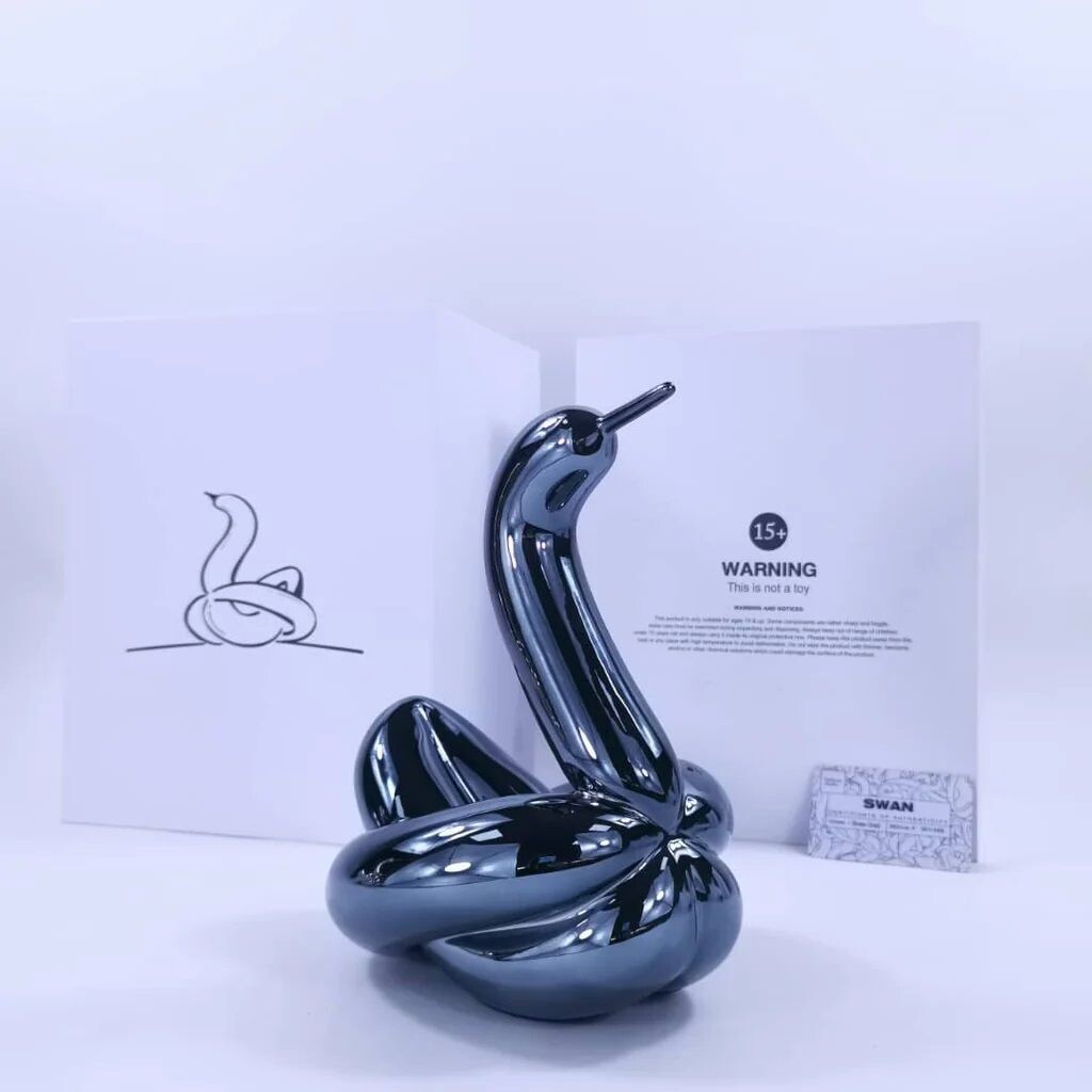 EDITIONS STUDIO, balloon swan black