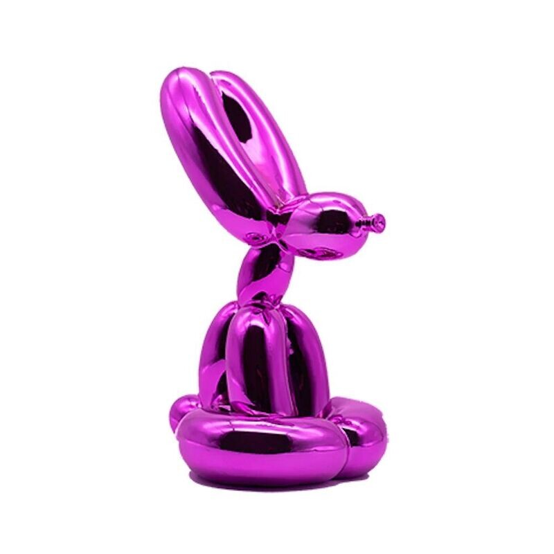 EDITIONS STUDIO, balloon rabbit magenta