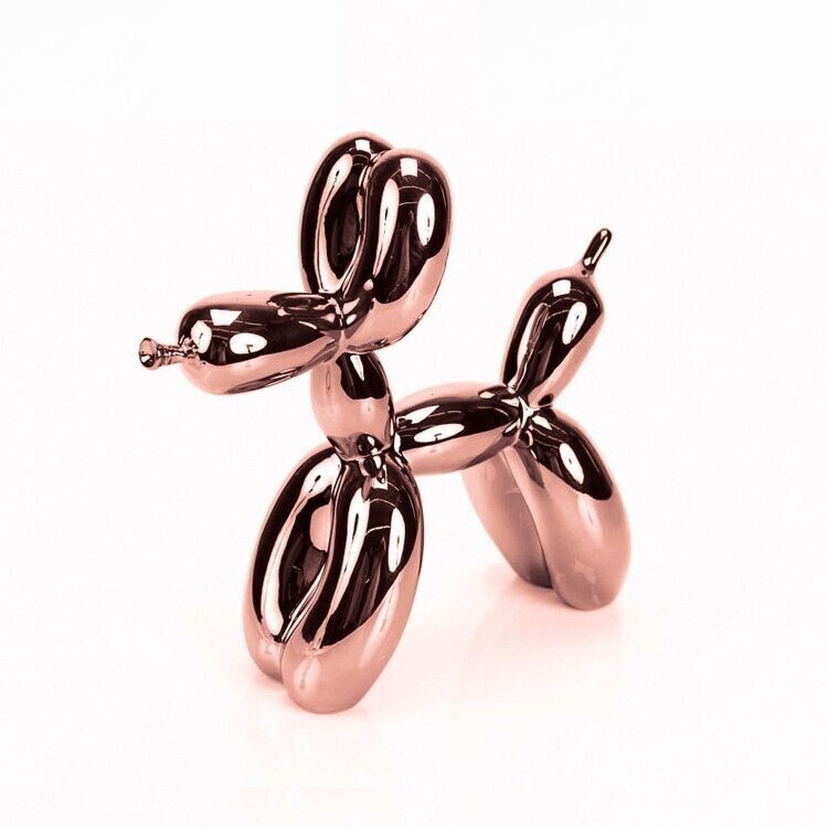 EDITIONS STUDIO, balloon dog rose gold