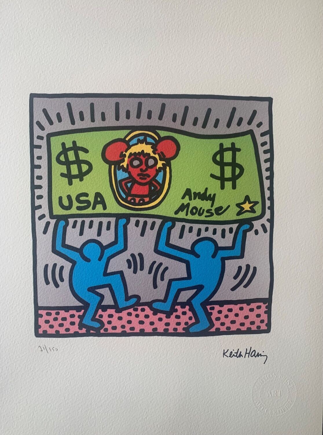 Keith HARING (d'après)