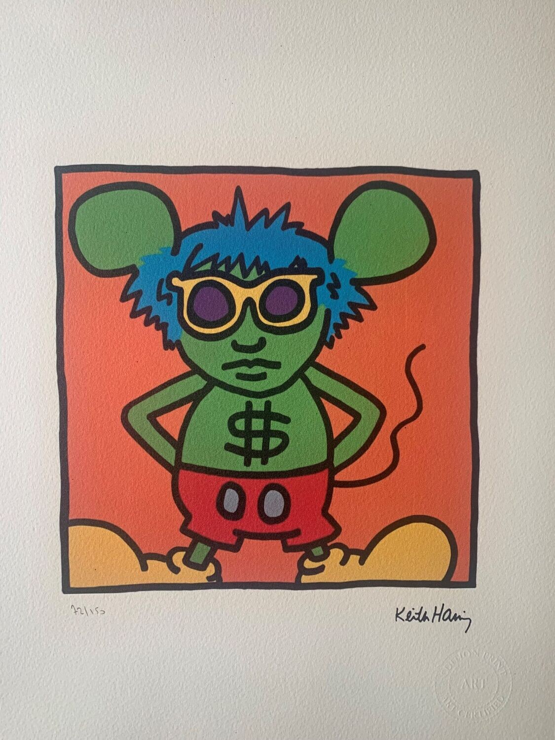 Keith HARING (d'après)