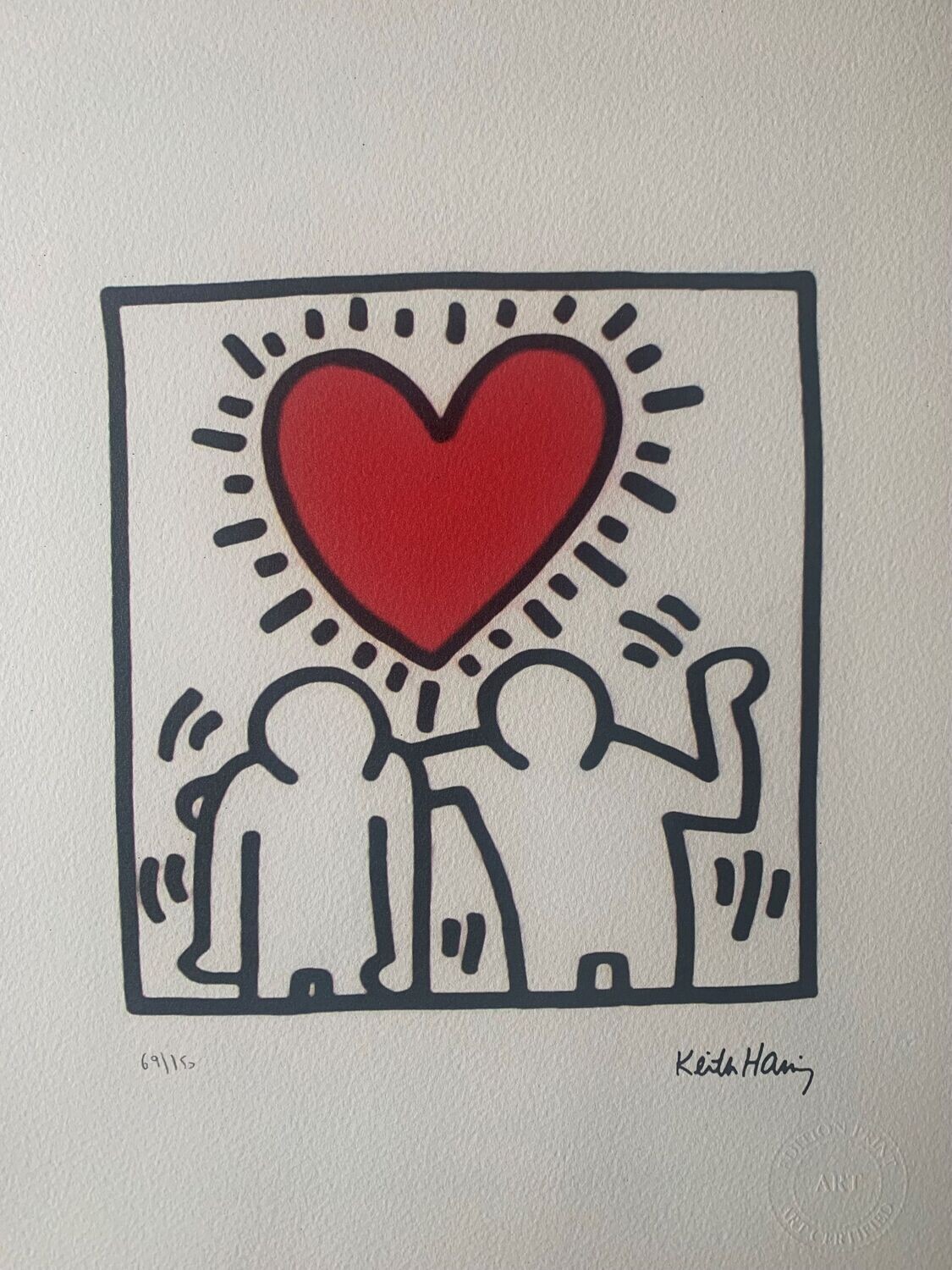 Keith HARING (d'après)