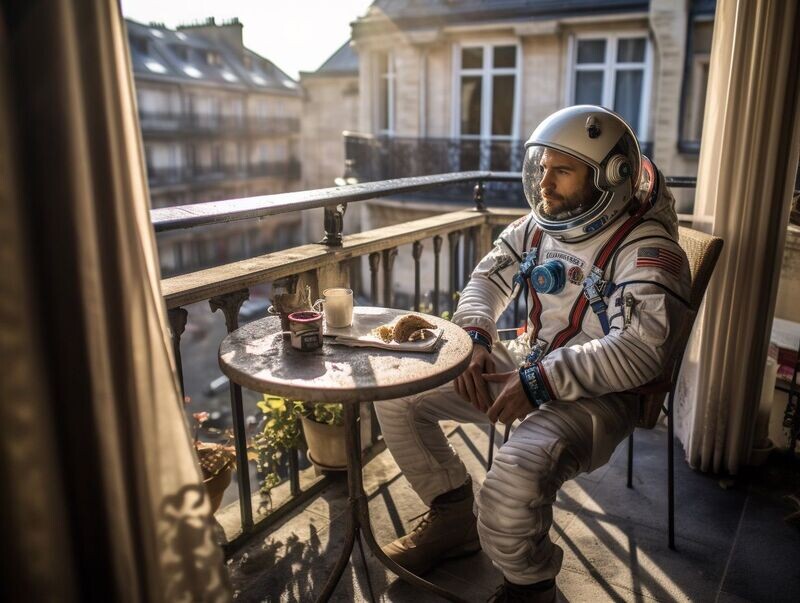 Sam COLEN, last breackfast