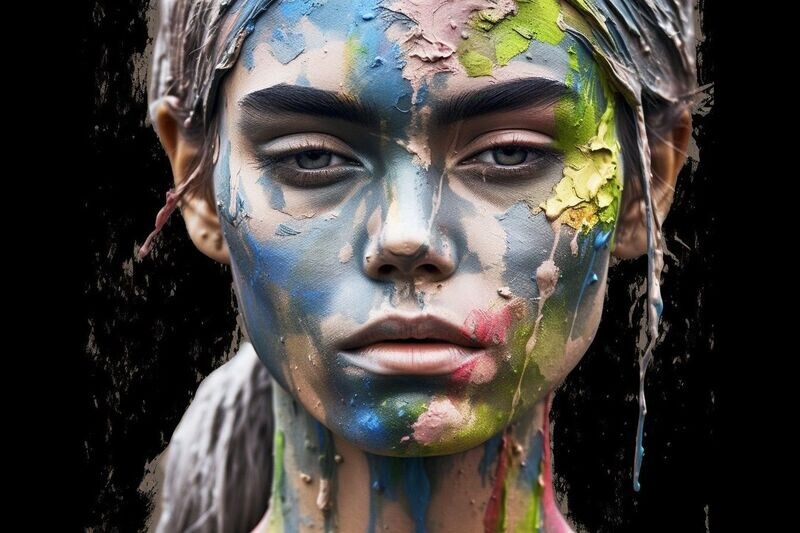Rodney HAKER, Cara paint I