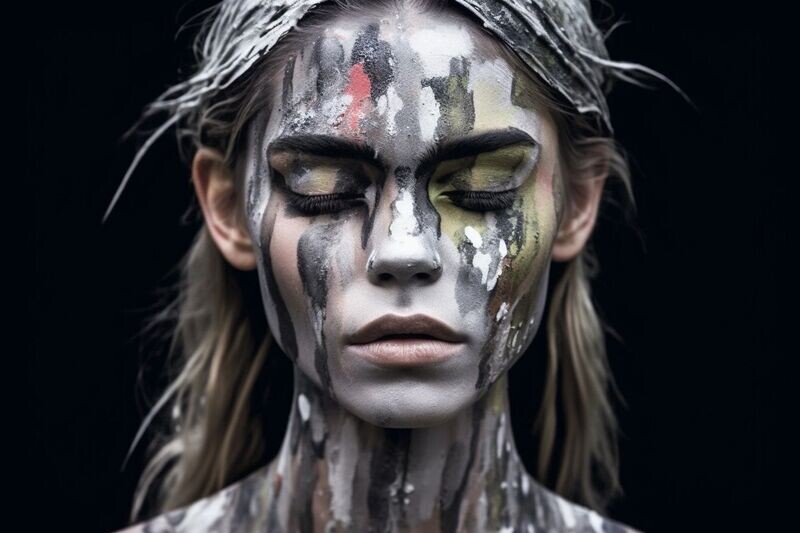 Rodney HAKER, Cara paint II