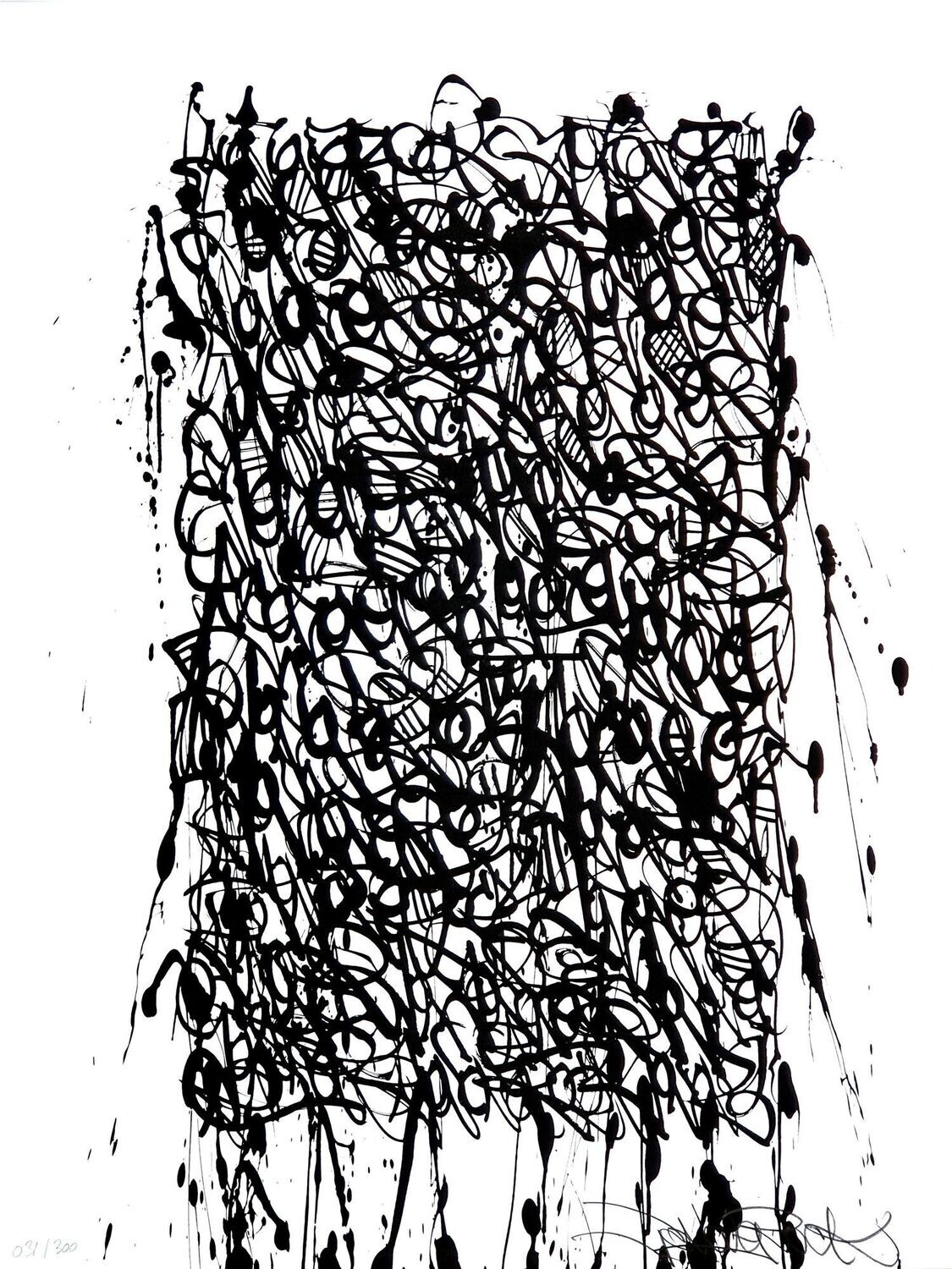 JONONE, lithographie The Storm