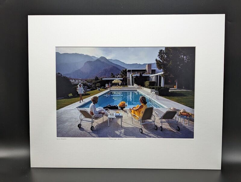 Slim AARONS, Poolside gossip.