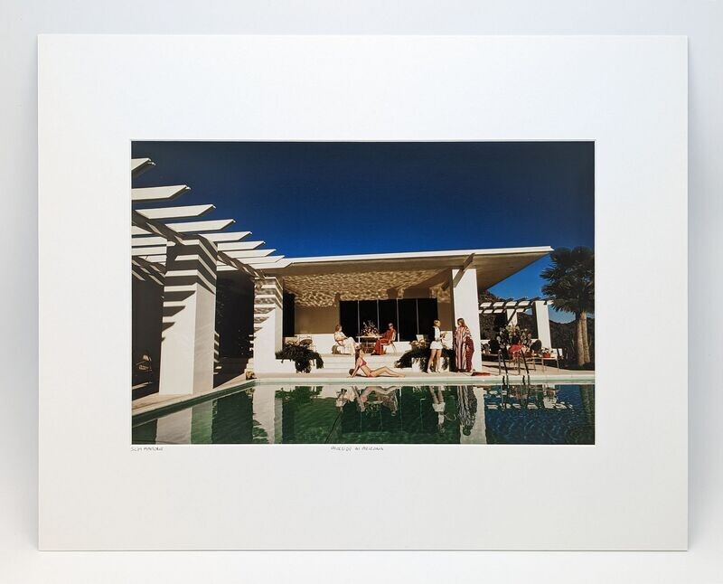 Slim AARONS, Poolside in arizona.