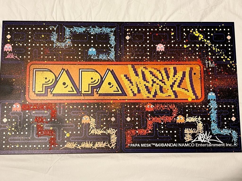 PAPA MESK, pac man mania