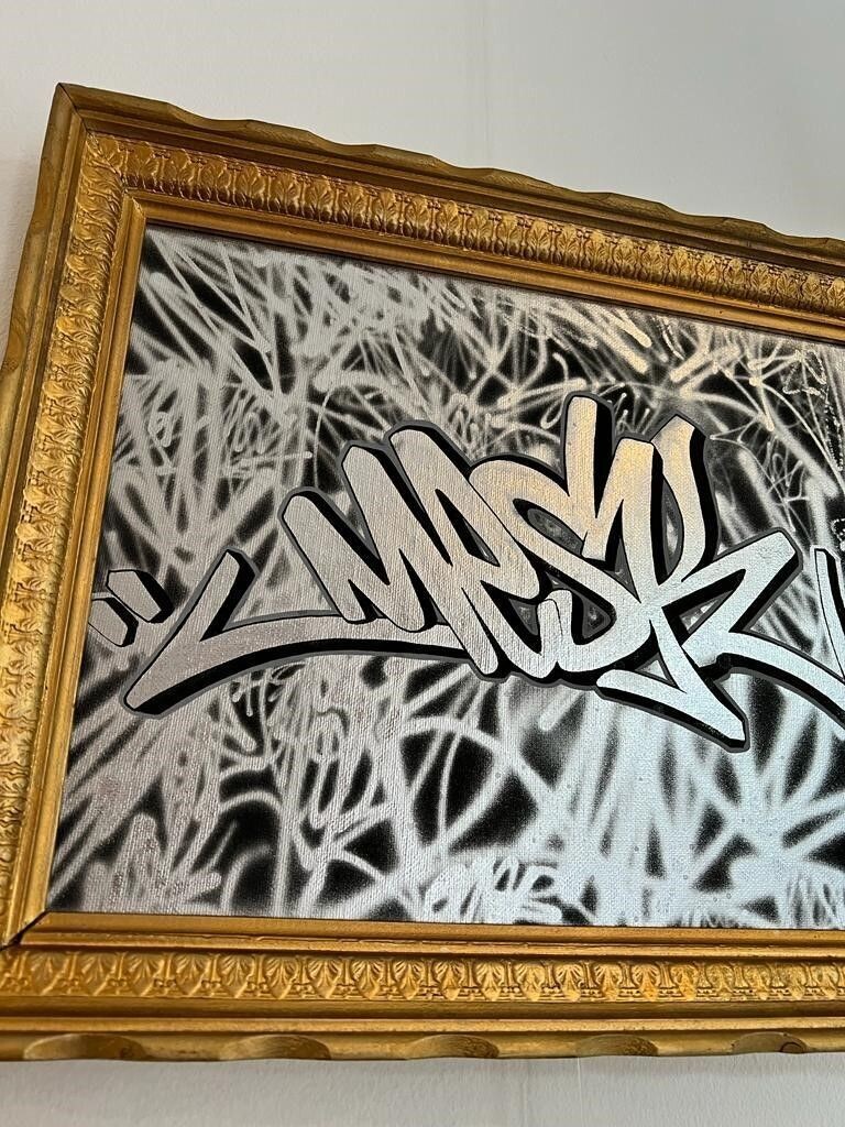 PAPA MESK, gold and silver
