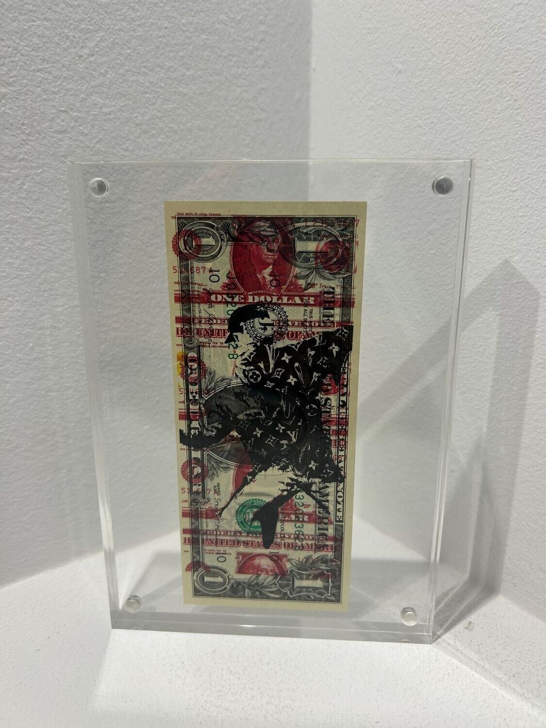 DEATH NEW YORK CITY, sérigraphie sur billet