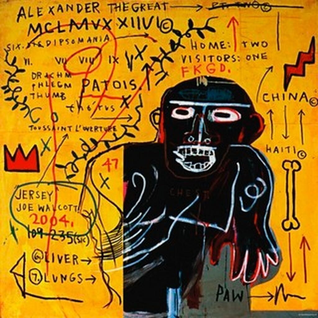 Jean-Michel BASQUIAT (d'après)