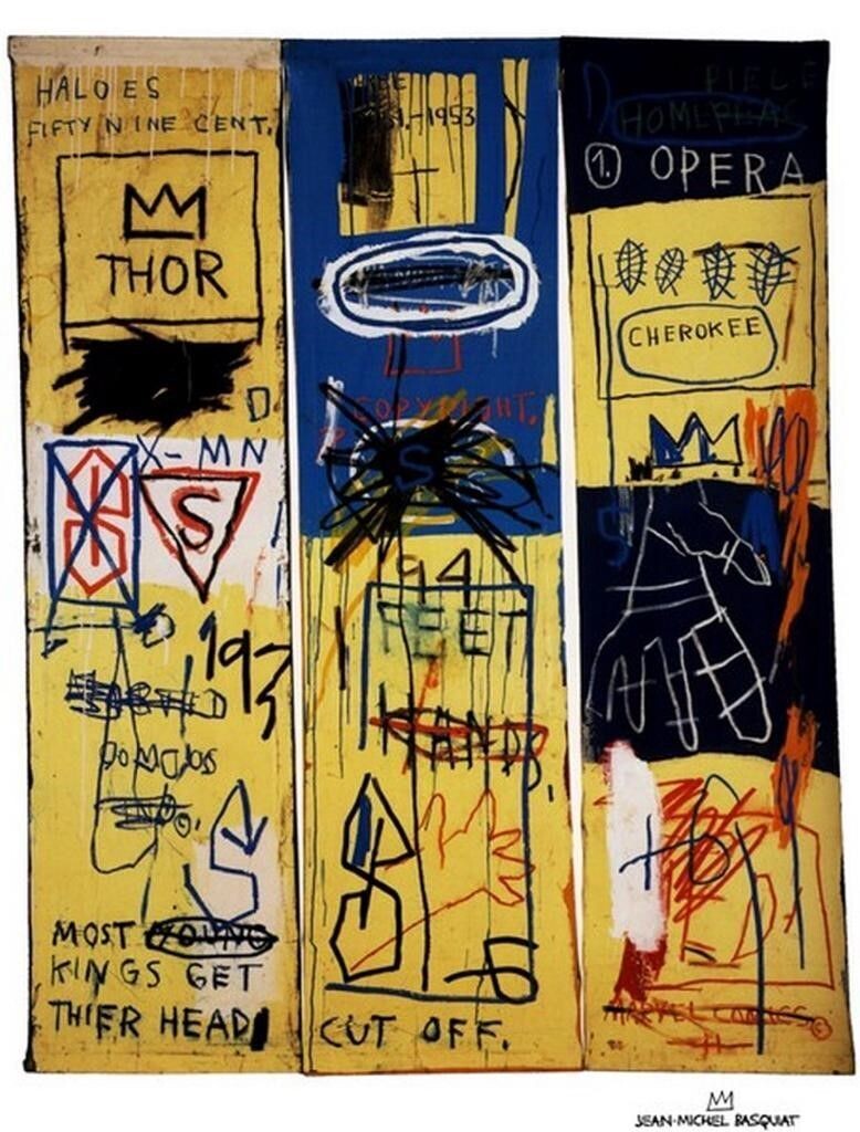 Jean-Michel BASQUIAT (d'après)