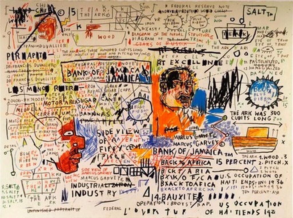 Jean-Michel BASQUIAT (d'après)