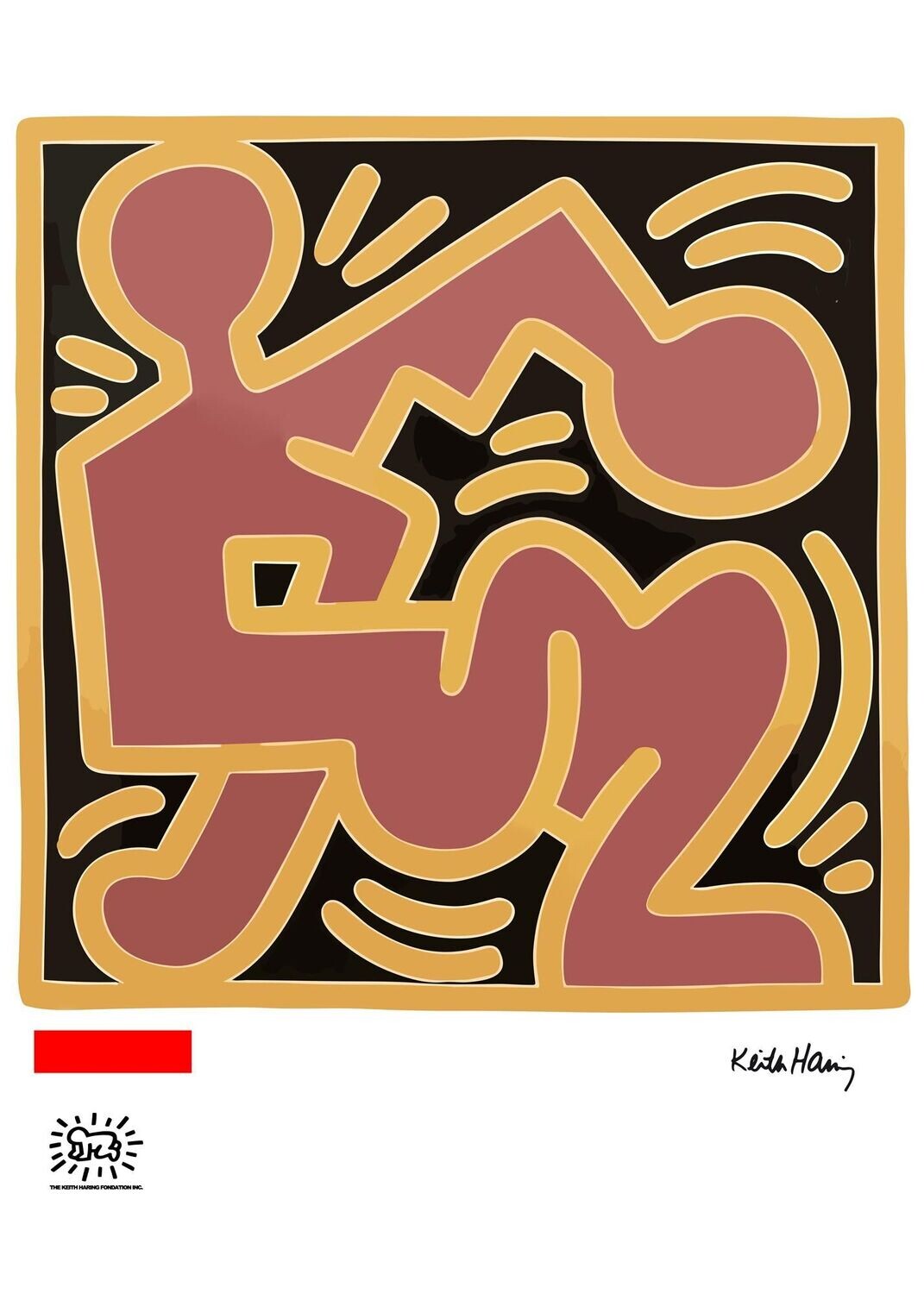 Keith HARING (d'après), Sérigraphie