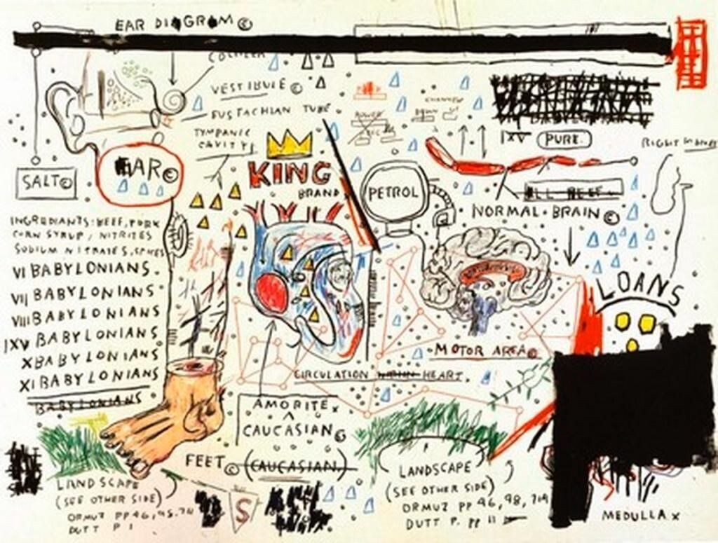 Jean-Michel BASQUIAT (d'après)