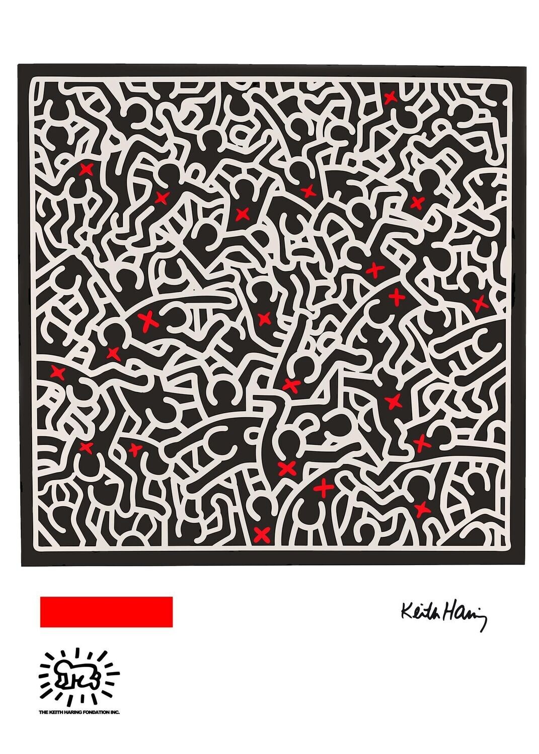 Keith HARING (d'après), Sérigraphie