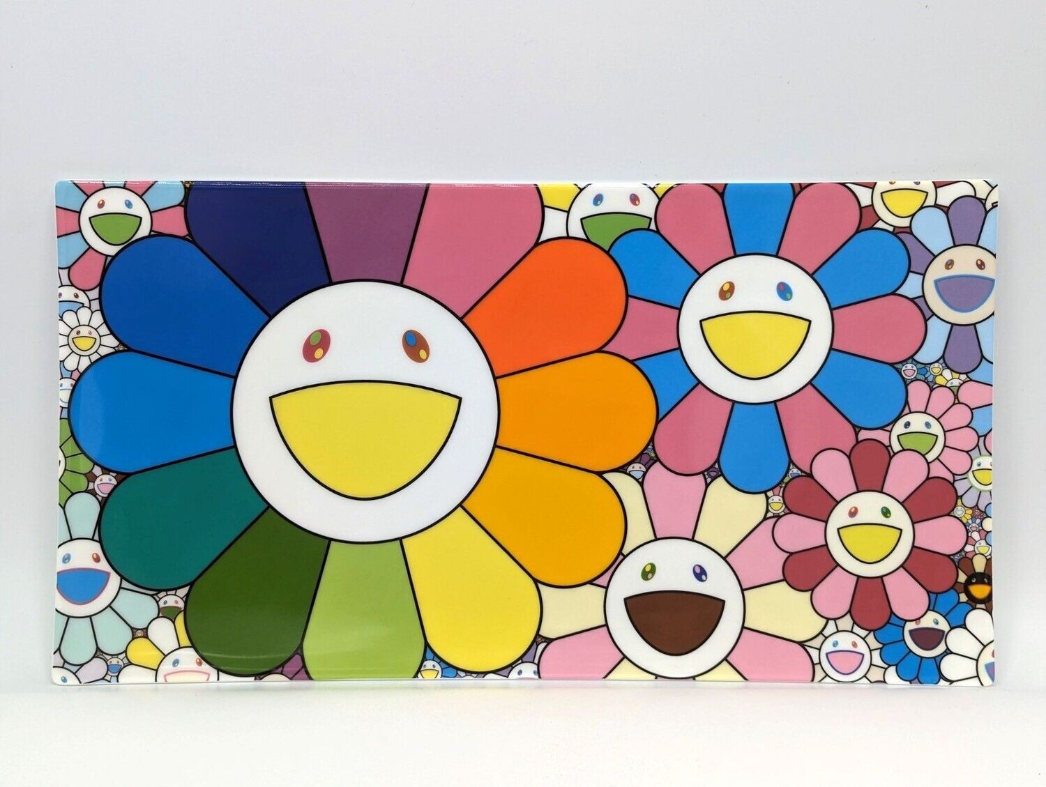 Takashi MURAKAMI, assiette en porcelaine