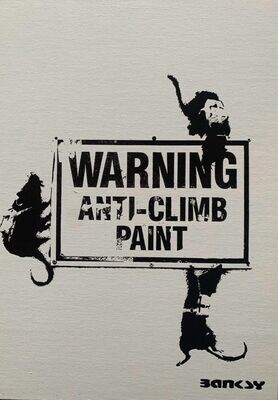 Banksy (d'après), Warning