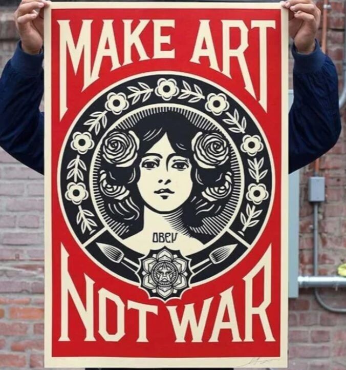 OBEY, Make art not war