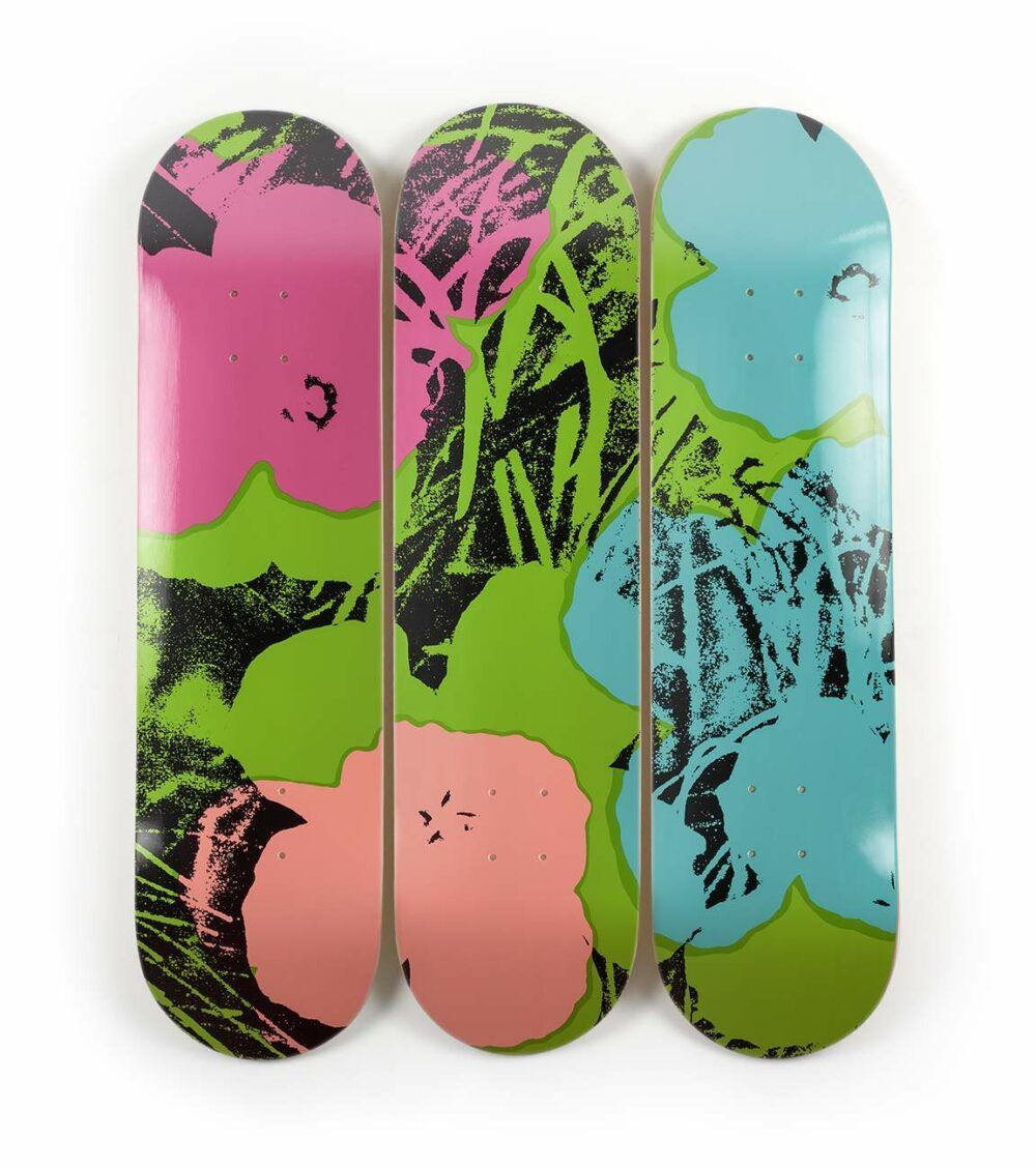ANDY WARHOL (d'après), skate