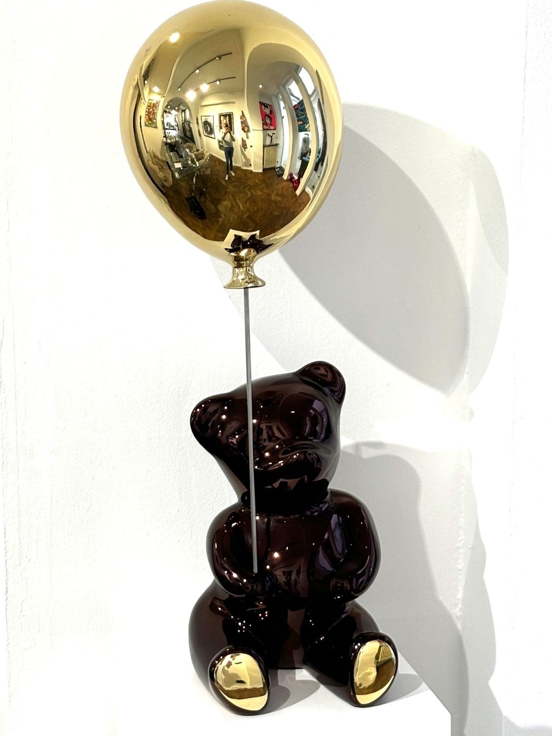 CEVE, brainy choco balloon gold