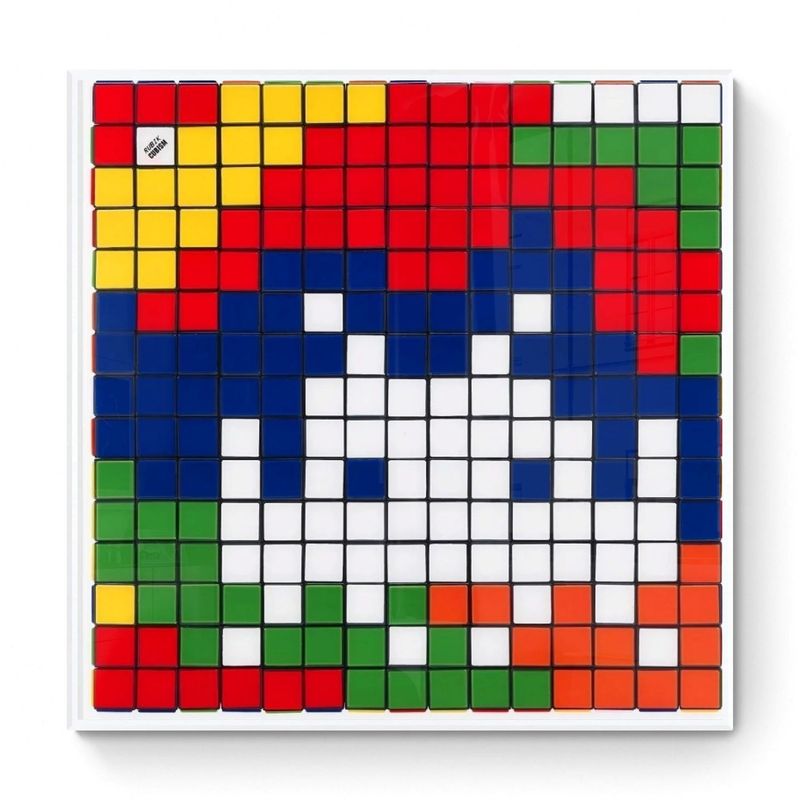 INVADER, Rubik Camouflage