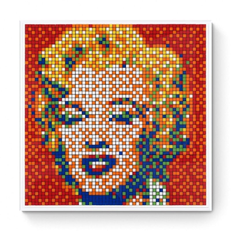 INVADER, Rubik Shot Red Marilyn