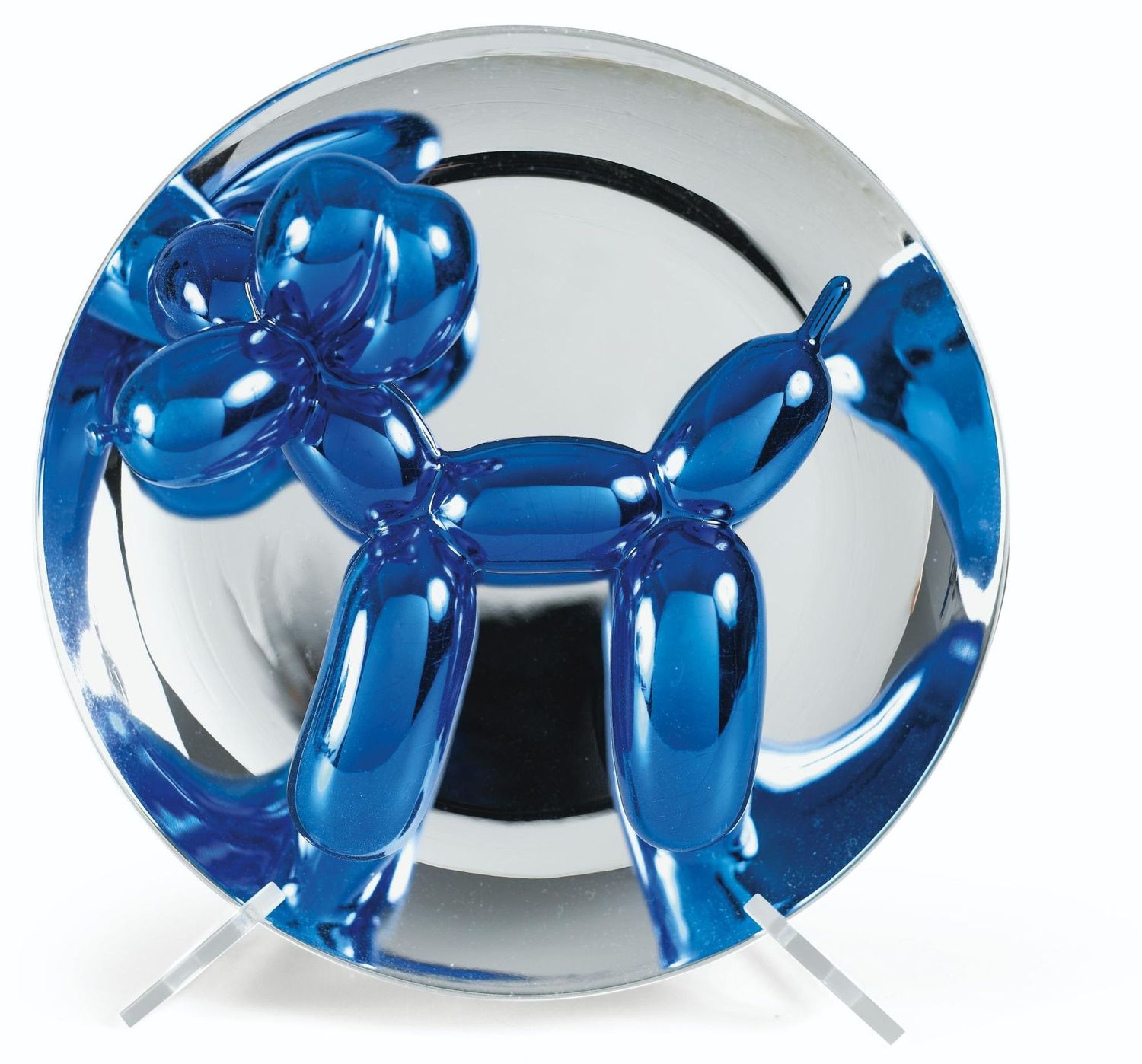 Jeff KOONS, balloon dog assiette blue