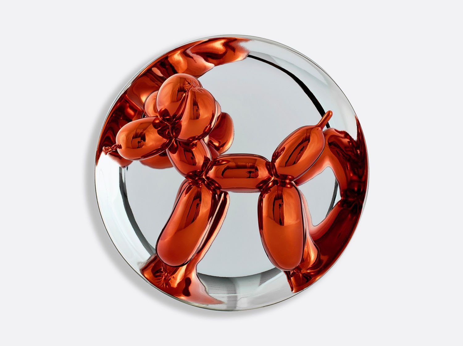 Jeff KOONS, balloon dog assiette orange