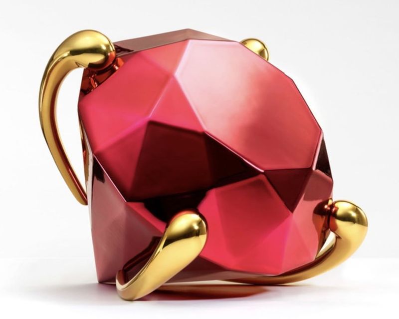 Jeff KOONS, red diamond