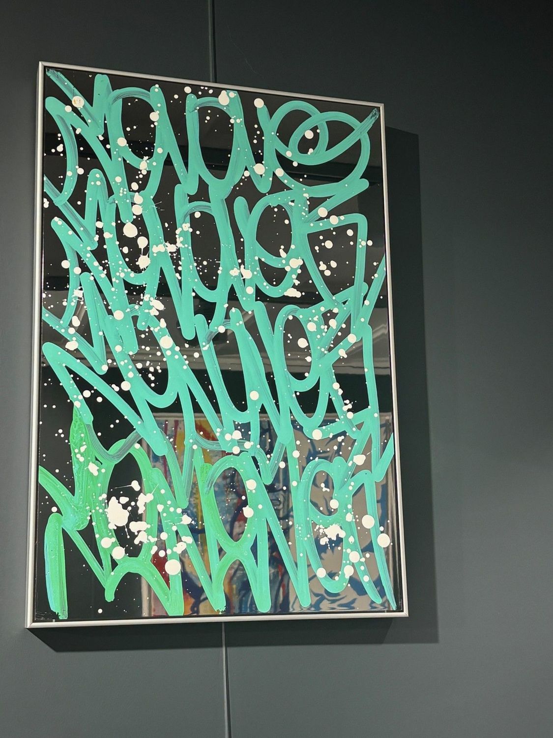 Jonone,  Encre Krink sur aluminium