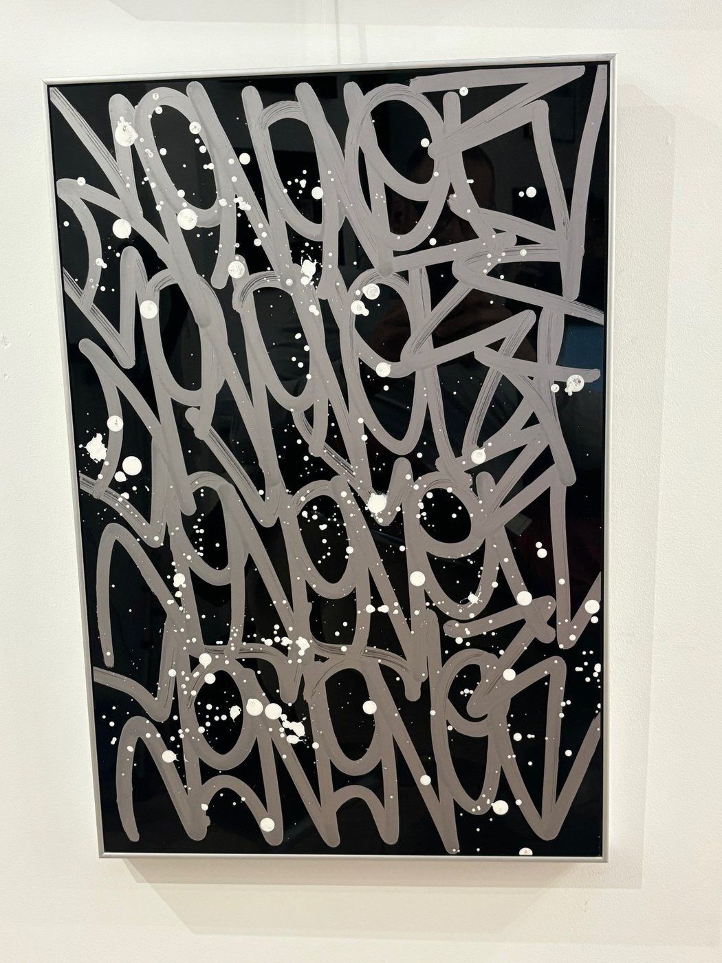 Jonone,  Encre Krink sur aluminium