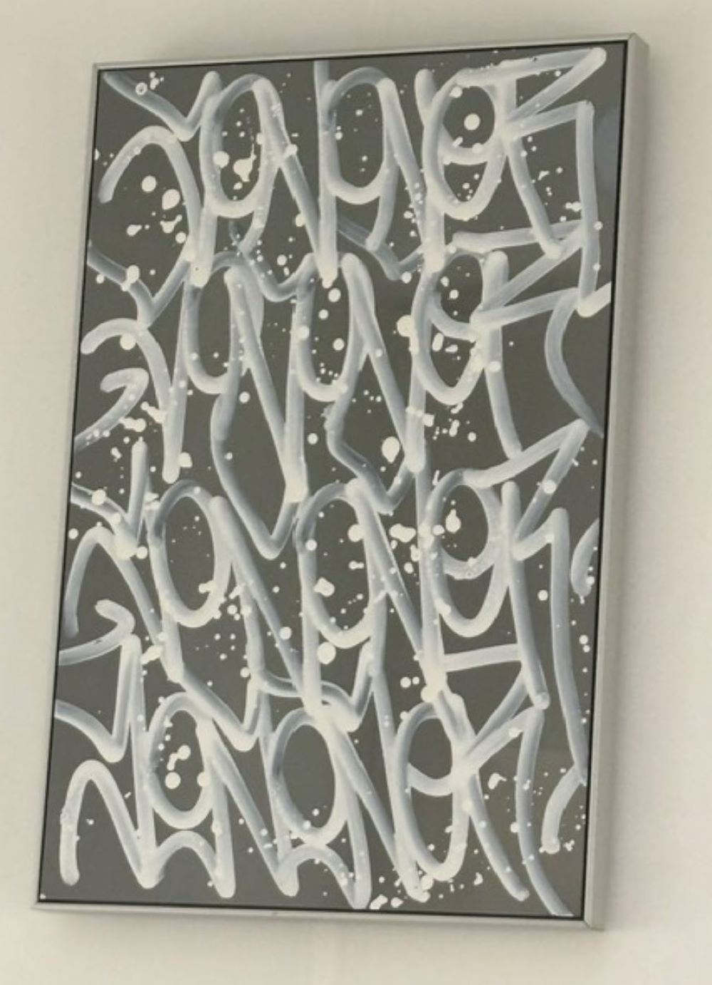 Jonone,  Encre Krink sur aluminium