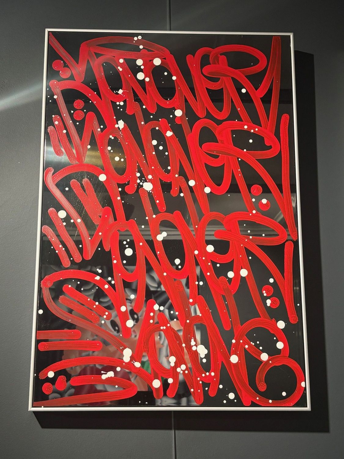 Jonone,  Encre Krink sur aluminium