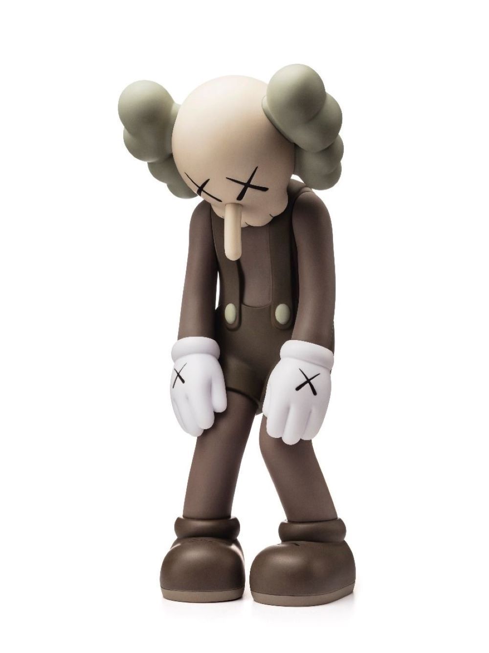 KAWS, small lie brown