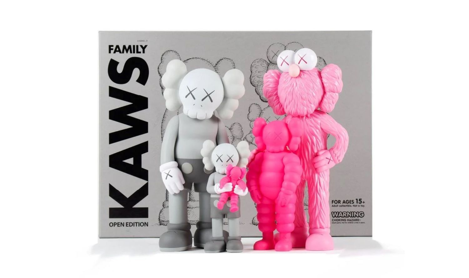KAWS, Family Vinyl Figures