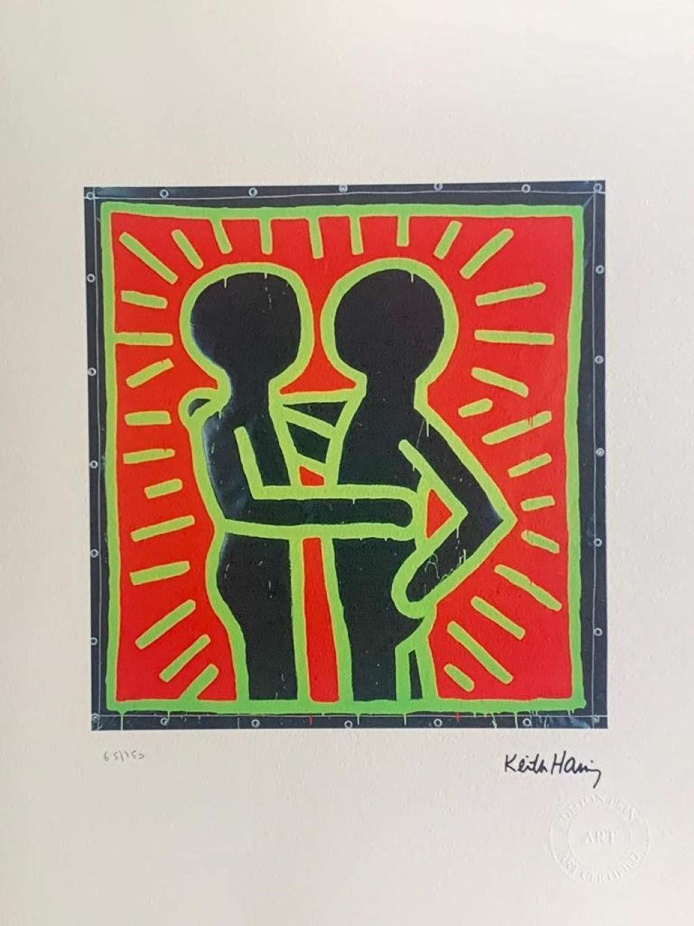 Keith HARING (d'après),