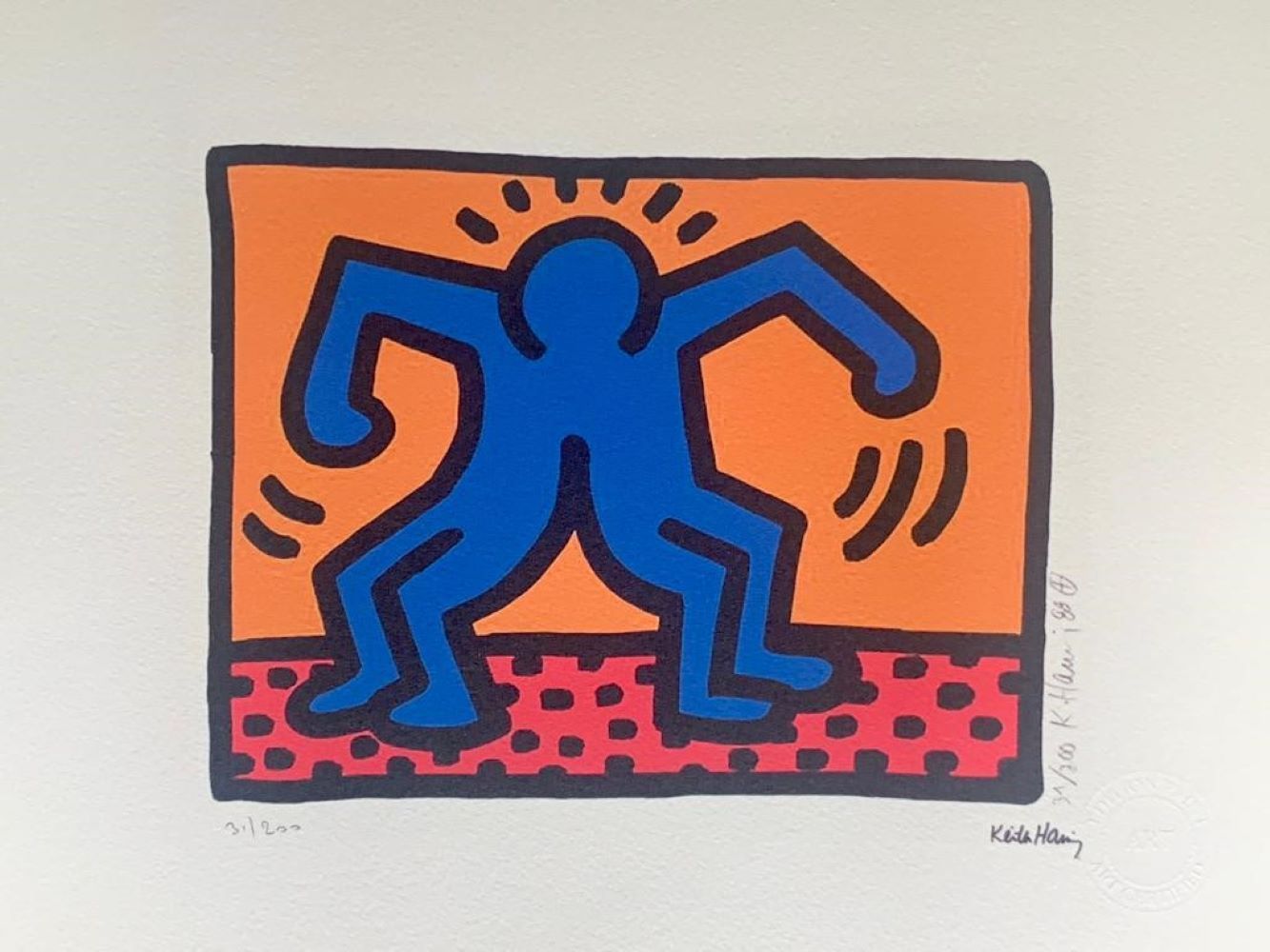 Keith HARING (d'après),